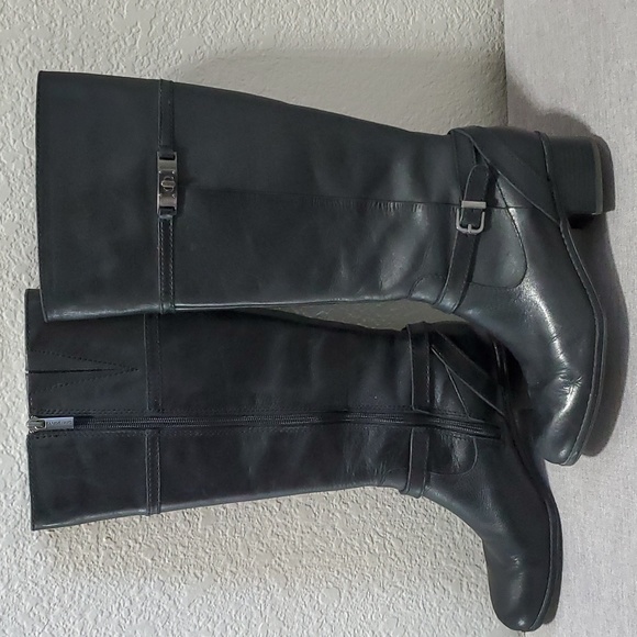 Bandolino Leather Riding Boots - Picture 2 of 7